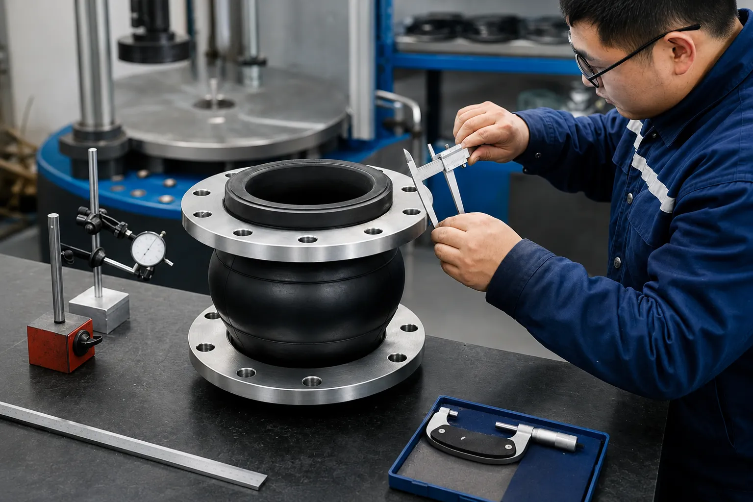 Rubber Expansion Joint Quality Control Checklist: From Raw Materials to Final Inspection