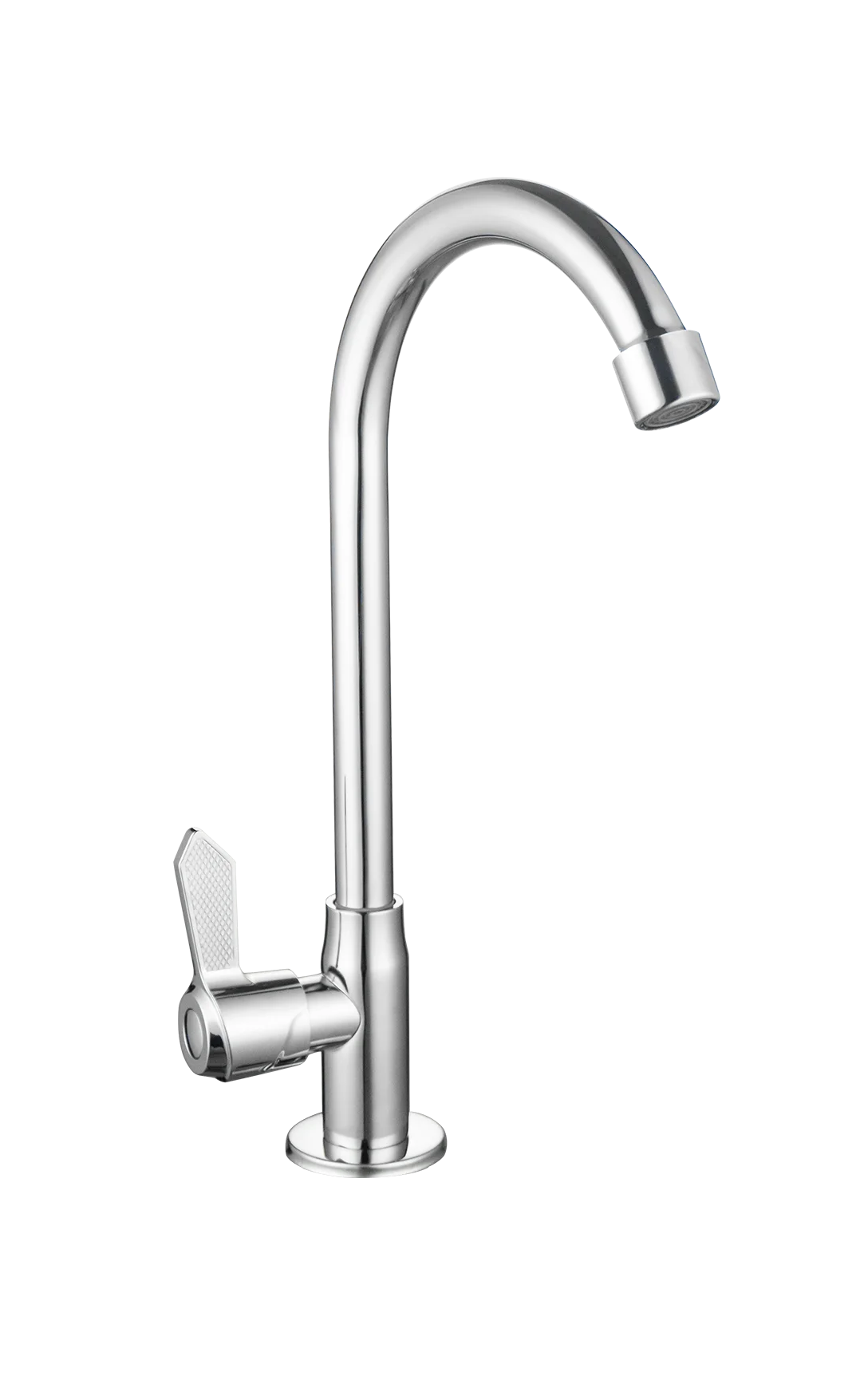 SuLin SL-707 SUS304 不锈钢单冷水龙头,360度旋转 ° 适用于阳台和洗衣房的旋转高弧形水槽水龙头 详情图 5