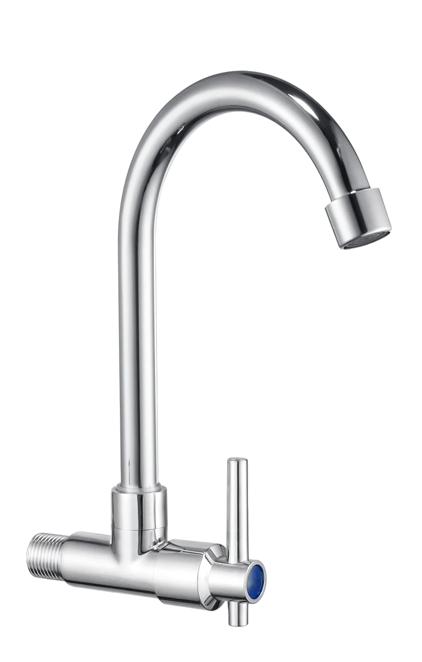 SuLin SL-734 SUS304 不锈钢单冷水龙头,壁挂式 360 ° 适用于阳台和洗衣房的旋转水龙头 详情图 5