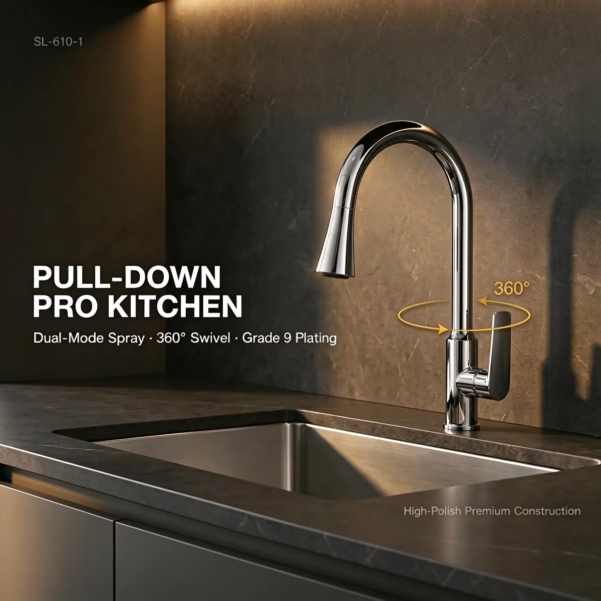 Pull-Down Kitchen Faucet Supplier